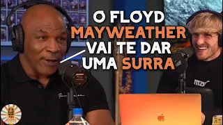 MIKE TYSON FALA SOBRE LOGAN PAUL VS FLOYD MAYWEATHER | LEGENDADO