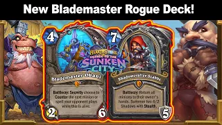 NEW CARD Is Really FUN! My Galakrond Rogue Got An Upgrate! Voyage to the Sunken City | Hearthstone