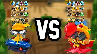 Btd6 God Boosted XXXL Trap VS God Boosted Bloon Master Alchemist!  (Who Will Win?)
