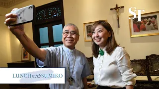 Helping people makes Cardinal William Goh happy | Lunch with Sumiko