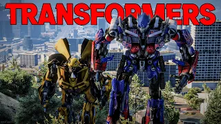 TRANSFORMERS PROTECT THE EARTH‼️- GTA 5 RP