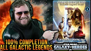 ULTIMATE JOURNEY 100% COMPLETION GUIDE - Beat Every Galactic Legend Tier with Minimal Requirements