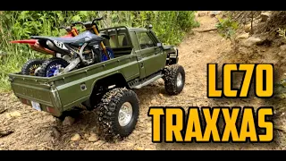 LC70 Traxxas TRX4 RC Test Run