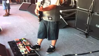 Charlie Brown Jr. Passando Som -  Roadie Thiago CBJr - Aracaju 2012