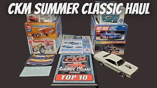 Here's what I brought home from the CKM Summer Classic Model Show
