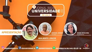 ▶🔴JORNAL RÁDIO UNIVERSIDADE (segunda-feira, 03 de junho de 2024)