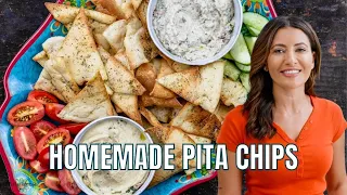 How to Make the Best Pita Chips at Home! | The Mediterranean Dish