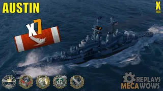 Austin 7 Kills & 292k Damage | World of Warships Gameplay