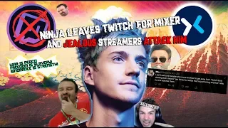 Ninja Leaves Twitch to stream for Mixer & Jealous streamers attack him for it