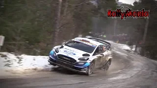 WRC Rallye Monte-Carlo 2020 - MISTAKES & FLAT OUT [HD]
