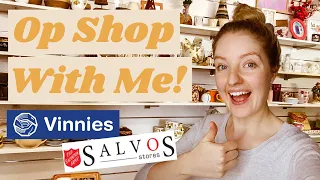 OP SHOP WITH ME! | Salvos & Vinnies Australia | The Salvation Army & St Vincent De Paul