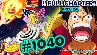 Full Chapter 1040: BigMom Pirates Reresbak Na!? | One Piece Preview