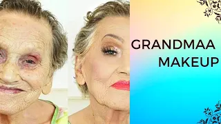 Grandma's best makeup tutorials-OMG🙄