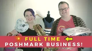 Start A Full Time Poshmark 👕Business From Scratch (FREE 6-Day Workshop)