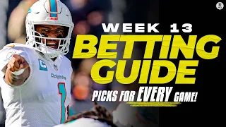 NFL Week 13 Betting Guide: EXPERT Picks for EVERY Game | CBS Sports HQ