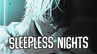 「Nightcore」→ Sleepless Nights (Lyrics) by Anthony Roperti