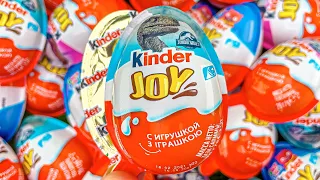 Very Satisfying and Relaxing | 50 Surprise Yummy American Kinder Joy Eggs & A Lot Of Surprise ASMR