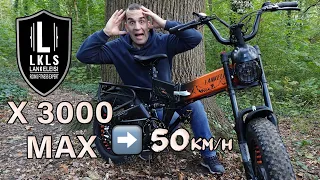 2000w electric bike 2 LANKELEISI X3000 MAX motors