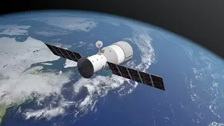 Chinese space station breaks up upon re-entry to Earth's atmosphere