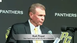 Pell City High School in Alabama hires controversial Rush Propst as new head football coach