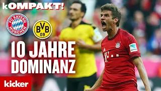 10 Jahre Einseitigkeit: Die Gründe für Bayerns Meister-Herrschaft über den BVB | kompakt #3