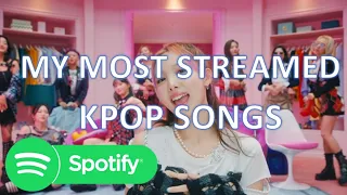 [TOP 30] My MOST STREAMED KPOP Songs on SPOTIFY • October 2021