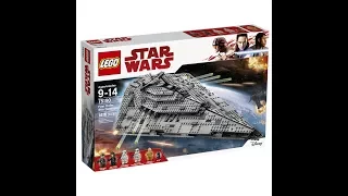 Unboxing LEGO Star Wars 75190 First Order Star Destroyer
