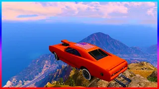 GTA 5 Mount Chiliad Car Crashes With Patricia and Trevor!