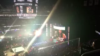 AJ Styles debut na WWE, reação da Crowd !!!