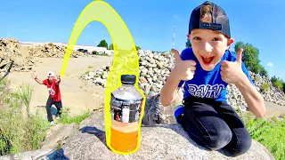 Father VS Son GAME OF BOTTLE FLIP 14!