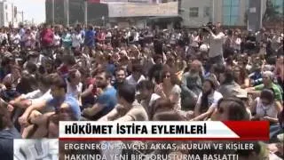 HÜKÜMET İSTİFA EYLEMLERİNE SORUŞTURMA