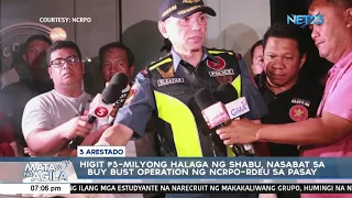 Higit P3 Milyong halaga ng Shabu, Nasabat sa Buy Bust Operation sa Pasay