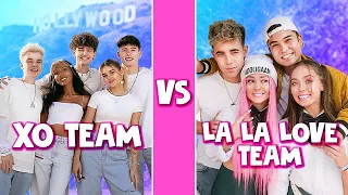 XO TEAM vs LA LA LOVE TikTok Dance Challenges #tiktok #trends #xoteam #viral #korean