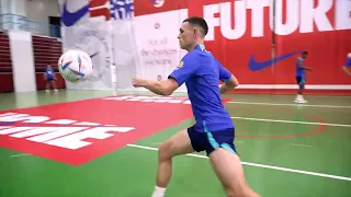 Jack Grealish & Phil Foden No Bounce Challenge Fail