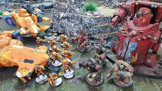 The Green Tide! Orks vs Tau, Warhammer 40k battle report