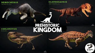 Prehistoric Kingdom NEW 24 DINOSAURS