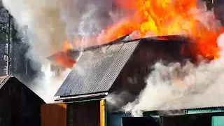 Пожар во Фряново 15.08.2017 г.