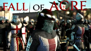 THE LAST OF THE CRUSADERS: THE FALL OF ACRE (1291 AD) | 20K+ UNITS MEDIEVAL KINGDOMS 1212 AD MOD