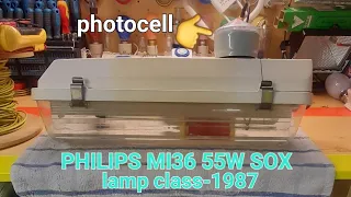 my collection of street light PHILIPS -(M136) 55w sox lamp