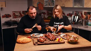 LAMB RIBS BAKED in THE OVEN