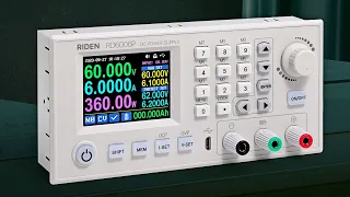 RIDEN RD6006P: конвертер напряжения на 60V/6A/360W. Высокая точность и низкий уровень пульсаций