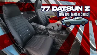 Installing Leather Seats in the Datsun 280z