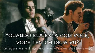 Happier x deja vu • slowed (tradução) // Stefan e Katherine + elena