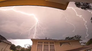 ⚡⛈ Thunderstorm ⛈⚡ Houston, TX 🌎 8/18/2022 📅