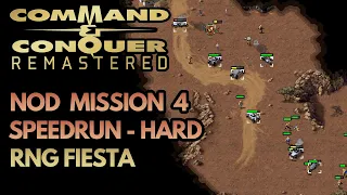 Command & Conquer Remastered Speedrun (Hard) - Nod Mission 4 - False Flag Operation
