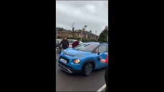 hit-and-run at Tesco in Rickmansworth Road rage at Tesco! MUST WATCH