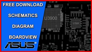 BOARDVIEW ✅ ASUS VivoBook 15 X510UNR Rev 3.0 60NB0GS0-MB4030 DIAGRAMA ESQUEMATICO