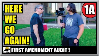 LOUDMOUTH KAREN LOSES HER MIND AND GETS OWNED! HOUSTON TX - First Amendment Audit - Amagansett Press