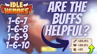 IDLE HEROES - CAMPAIGN STAGES 1-6-7 TO 1-6-10