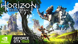 Horizon Zero Dawn - PC Benchmark FPS Test - GTX 1060 6gb | 1080p 900p 720p